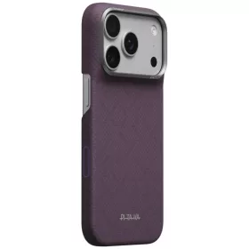 iPhone 18 Pro / 17 Pro Charoite lila PITAKA Edge Case PTK Weaving MagS-741654371534 1 kép