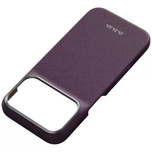 iPhone 18 Pro / 17 Pro Charoite lila PITAKA Edge Case PTK Weaving MagS-741654371534 6 kép