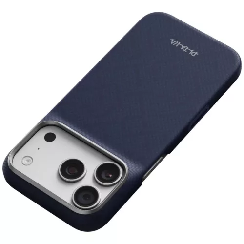 iPhone 18 Pro / 17 Pro kék PITAKA Edge PTK Weaving-Sapphire MagSafe t-741654371527 4 kép