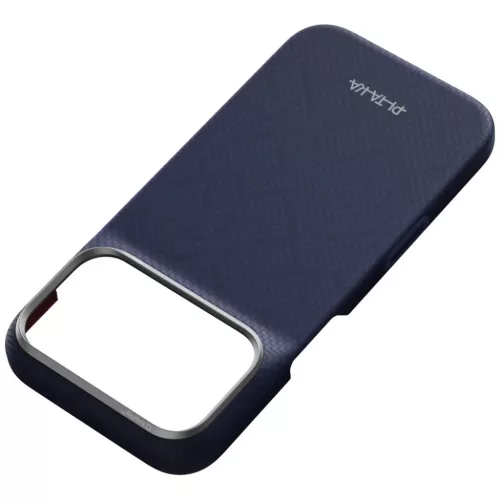 iPhone 18 Pro / 17 Pro kék PITAKA Edge PTK Weaving-Sapphire MagSafe t-741654371527 6 kép