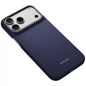 Apple iPhone 18 Pro Max / 17 Pro Max kék PITAKA Edge Case PTK Weaving-741654371633 2 kép