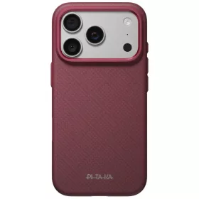 iPhone 18 Pro / 17 Pro Bordó PITAKA Summa Case védőtok-741654371688 1 kép