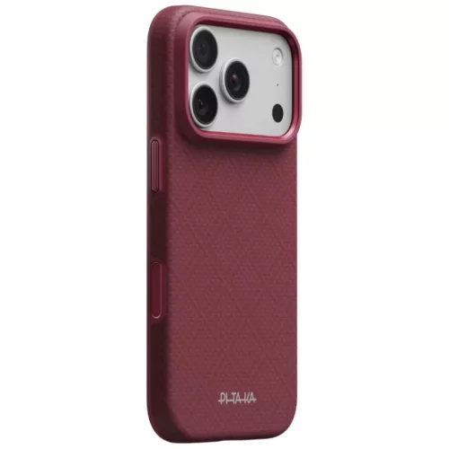 iPhone 18 Pro / 17 Pro Bordó PITAKA Summa Case védőtok-741654371688 2 kép