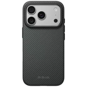 iPhone 18 Pro / 17 Pro fekete-szürke PITAKA Summa Case védőtok-741654369319 2 kép