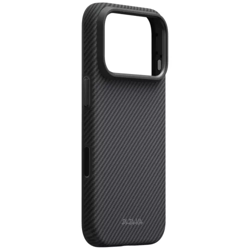 iPhone 18 Pro / 17 Pro fekete-szürke PITAKA Summa Case védőtok-741654369319 3 kép