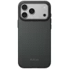 Apple iPhone 18 Pro Max / 17 Pro Max fekete-szürke PITAKA Summa Case -741654369340 2 kép