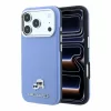  iPhone 18 Pro kék Karl Lagerfeld PU Grained Semi Wrap K&CH Heads Mag-3666339659448 1 kép