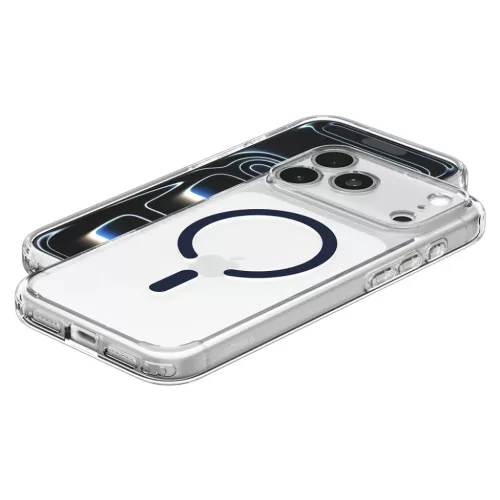 Apple iPhone 18 Pro / iPhone 17 Pro Átlátszó / Mélykék Spigen Ult-8800337252842 6 kép