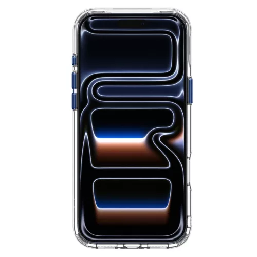  iPhone 18 Pro / iPhone 17 Pro átlátszó / mélykék Spigen Ultra Hy-8800337250503 5 kép
