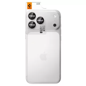  iPhone 18 Pro / iPhone 18 Pro Max ezüst Spigen Optik.tR EZ Fit Pro k-8800337251753 2 kép