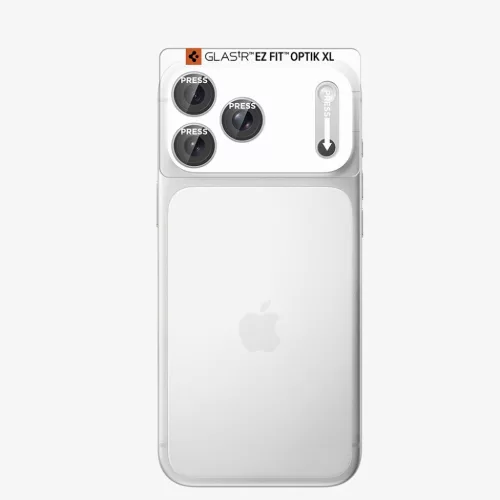  Apple iPhone 18 Pro Max ezüst Spigen Optik.tR EZ Fit Pro XL kamerav�-8800337251715 3 kép