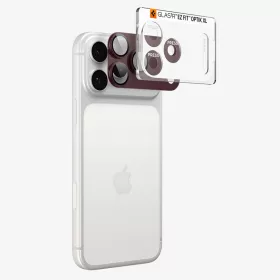  iPhone 18 Pro sötétcseresznye Spigen Optik.tR EZ Fit Pro XL kamerav-8800337251654 2 kép