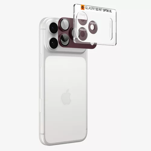  iPhone 18 Pro sötétcseresznye Spigen Optik.tR EZ Fit Pro XL kamerav-8800337251654 2 kép