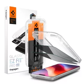  Apple iPhone 18 Pro Spigen Glas.tR EZ Fit Pro HD betekintésgátló e-8800337251562 1 kép