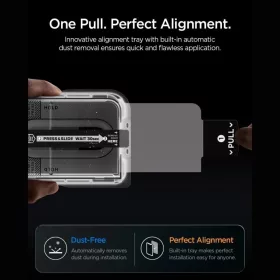  iPhone Duo Spigen Glas.tR EZ Fit Pro HD betekintésgátló edzettüve-8800337251456 2 kép