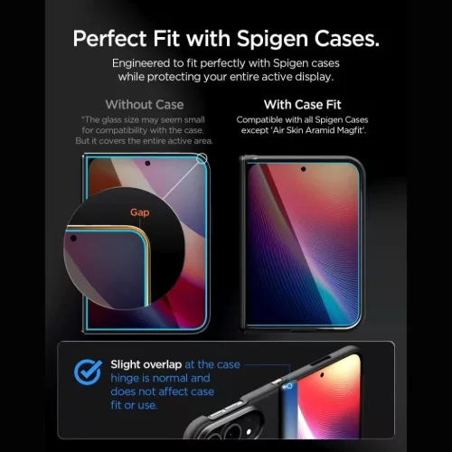  iPhone Duo Spigen Glas.tR EZ Fit Pro HD betekintésgátló edzettüve-8800337251456 4 kép