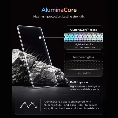  iPhone Duo Spigen GLAS.tR EZ Fit Pro HD edzett üveg kijelzővédő, -8800337251432 6 kép