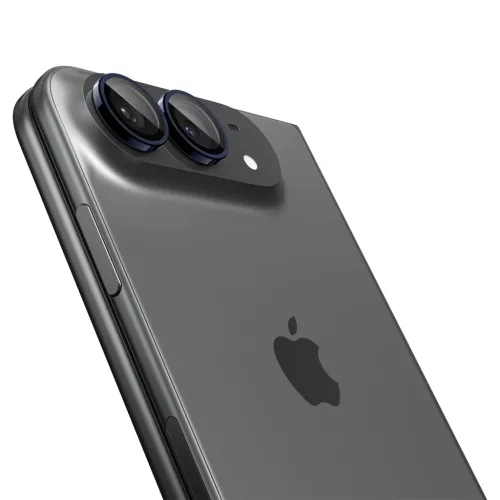  iPhone Duo Fekete Spigen Glass tR EZ Fit Optik Pro kameralencse-véd�-8800337251401 3 kép