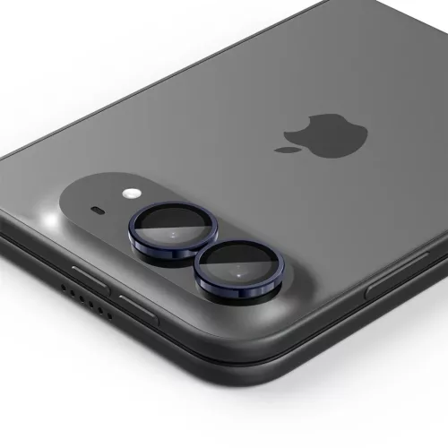 iPhone Duo Fekete Spigen Glass tR EZ Fit Optik Pro kameralencse-véd�-8800337251401 4 kép