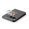  iPhone Duo Fekete Spigen Glass tR EZ Fit Optik Pro kameralencse-véd�-8800337251401 5 kép