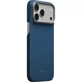  iPhone 18 Pro Max / 17 Pro Max Éjkék Pitaka Edge Case Argyle aramid-741654371589 1 kép