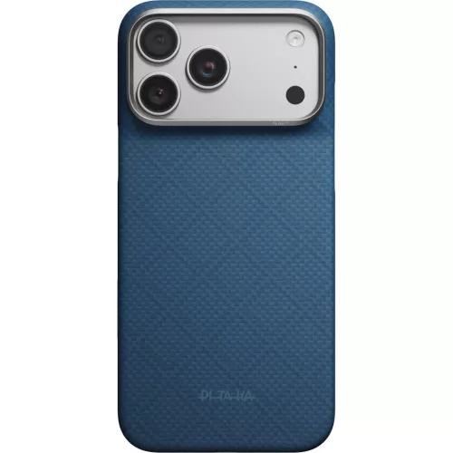  iPhone 18 Pro Max / 17 Pro Max Éjkék Pitaka Edge Case Argyle aramid-741654371589 2 kép