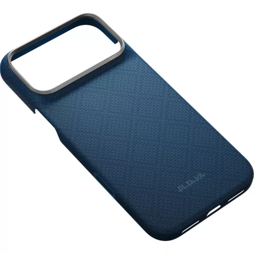  iPhone 18 Pro Max / 17 Pro Max Éjkék Pitaka Edge Case Argyle aramid-741654371589 7 kép