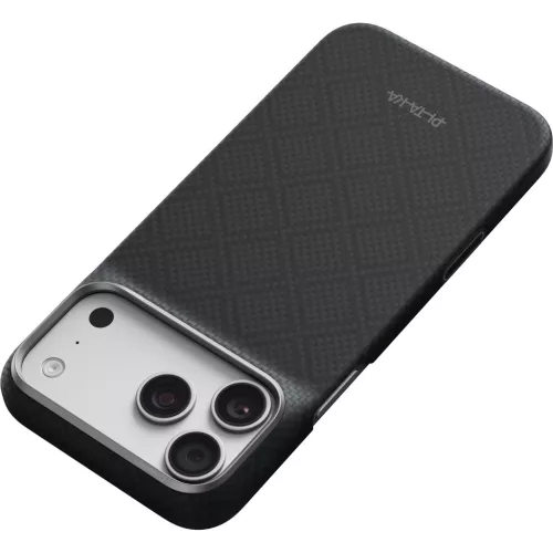  iPhone 18 Pro Max / 17 Pro Max Pitaka Edge Case Argyle MagSafe aramid-741654371572 5 kép