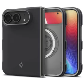  iPhone Duo fekete szezám Spigen Nano Pop MagSafe védőtok