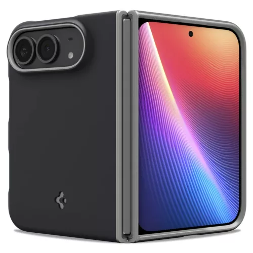  iPhone Duo fekete szezám Spigen Nano Pop MagSafe védőtok-8800337248203 7 kép