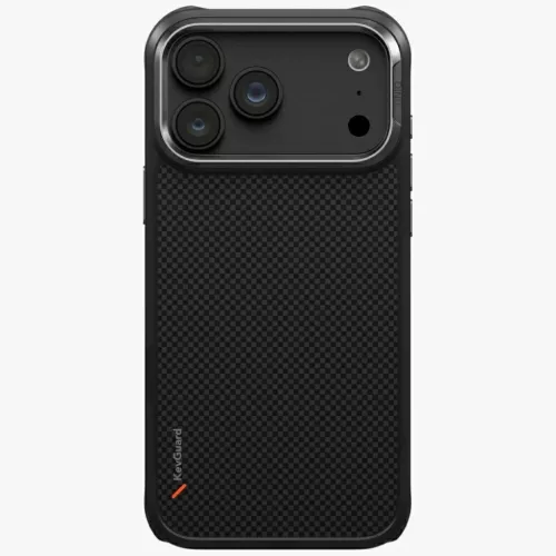  iPhone 18 Pro Max / 17 Pro Max fekete UNIQ Keva MagClick védőtok-8886463699515 2 kép