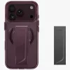  iPhone 18 Pro / 17 Pro burgundi UNIQ Heldro Air MagClick védőtok-8886463699126 2 kép