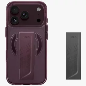  iPhone 18 Pro / 17 Pro burgundi UNIQ Heldro Air MagClick védőtok-8886463699126 2 kép