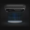  iPhone 18 Pro / 17 Pro piros UNIQ Keva EDGE MagClick tok-8886463699553 6 kép