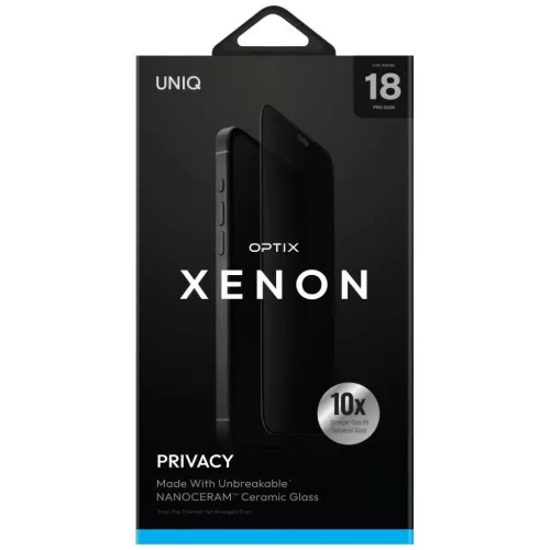  iPhone 18 Pro UNIQ Optix Xenon Nanoceram betekintésgátló edzett ü-8886463699942 7 kép