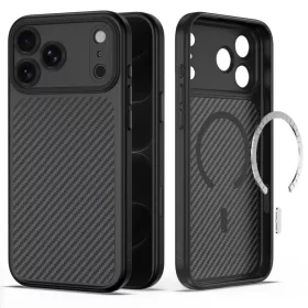  Apple iPhone 17 Pro / 18 Pro karbonfekete Tech-Protect MagCam MagSafe-5906302341238 2 kép