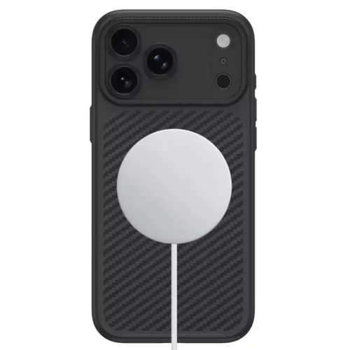  Apple iPhone 17 Pro / 18 Pro karbonfekete Tech-Protect MagCam MagSafe-5906302341238 5 kép