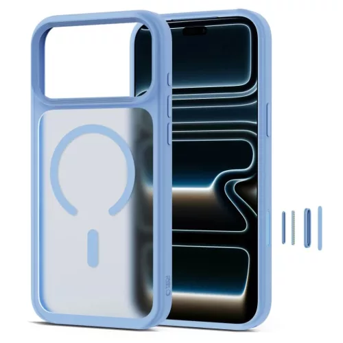  Apple iPhone 17 Pro / 18 Pro matt világoskék Tech-Protect Magmat Ma-5906302341665 2 kép
