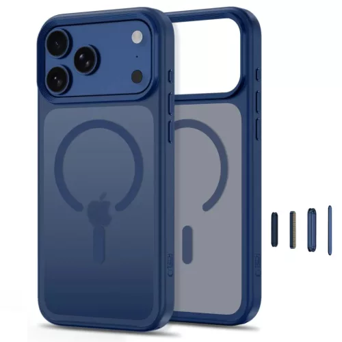  Apple iPhone 17 Pro Max / 18 Pro Max matt sötétkék Tech-Protect Ma-5906302341658 2 kép