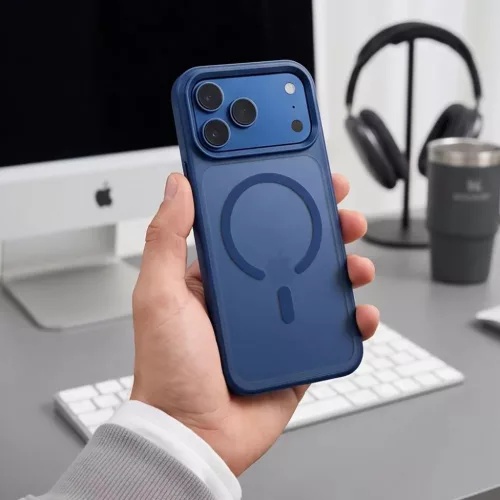  Apple iPhone 17 Pro Max / 18 Pro Max matt sötétkék Tech-Protect Ma-5906302341658 5 kép