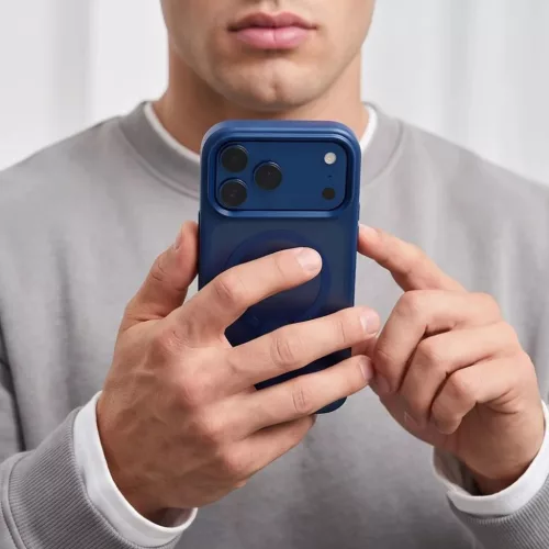  Apple iPhone 17 Pro Max / 18 Pro Max matt sötétkék Tech-Protect Ma-5906302341658 8 kép
