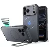  Apple iPhone 17 Pro Max / 18 Pro Max szürke ESR Cyber Tough Kickstan-4894240307953 1 kép