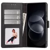  Xiaomi Redmi Note 17 Pro 5G matt fekete Tech-Protect Wallet pénztár-5906302326426 2 kép