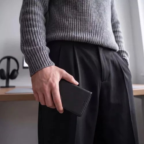  Xiaomi Redmi Note 17 Pro 5G matt fekete Tech-Protect Wallet pénztár-5906302326426 7 kép