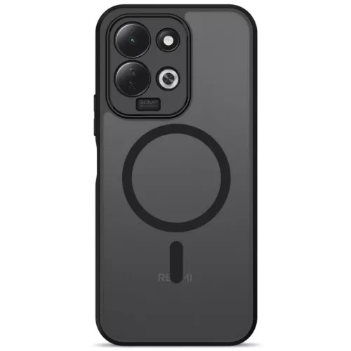  Xiaomi Redmi 17 4G / 5G matt fekete Tech-Protect Magmat MagSafe tok-5906302342815 3 kép
