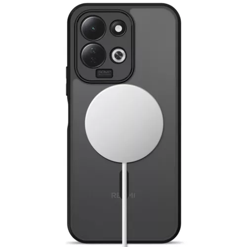  Xiaomi Redmi 17 4G / 5G matt fekete Tech-Protect Magmat MagSafe tok-5906302342815 4 kép