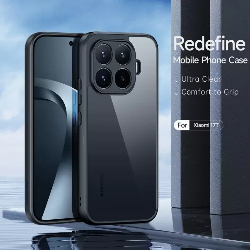  Xiaomi 17T fekete Dux Ducis Aimo védőtok-6978943388988 6 kép