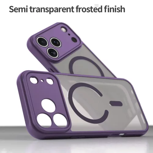 iPhone 18 Pro Max / iPhone 17 Pro Max Purple Techsuit HaloFrost II Mag-5949419380394 5 kép