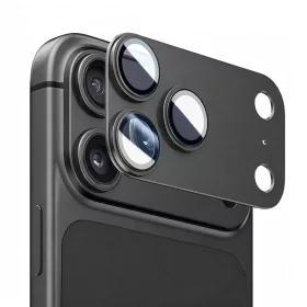  iPhone 18 Pro fekete Lito Crown Halo AR + AF kameravédő edzett üve-5949419377806 1 kép