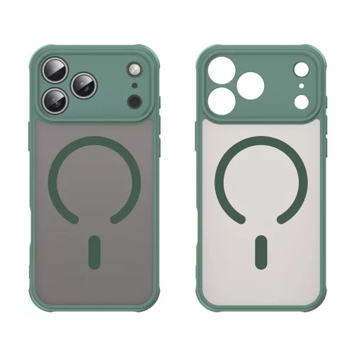  iPhone 18 Pro Max / iPhone 17 Pro Max zöld Techsuit HaloFrost II Mag-5949419380431 2 kép